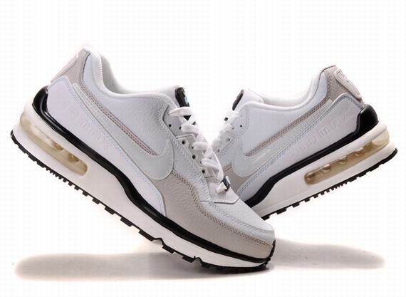 New Men'S Nike Air Max Ltd Black/Gray/ White